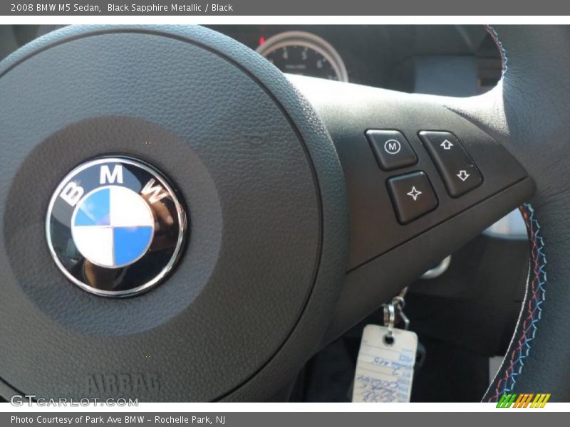 Black Sapphire Metallic / Black 2008 BMW M5 Sedan