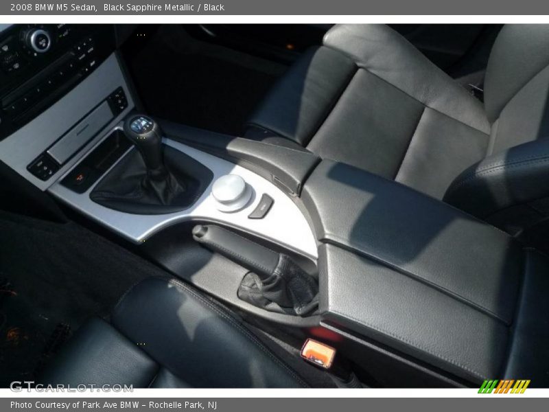 Black Sapphire Metallic / Black 2008 BMW M5 Sedan