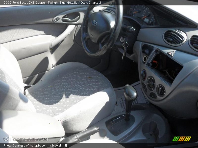 Twilight Blue Metallic / Dark Charcoal 2002 Ford Focus ZX3 Coupe