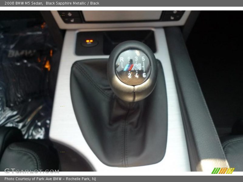 Black Sapphire Metallic / Black 2008 BMW M5 Sedan