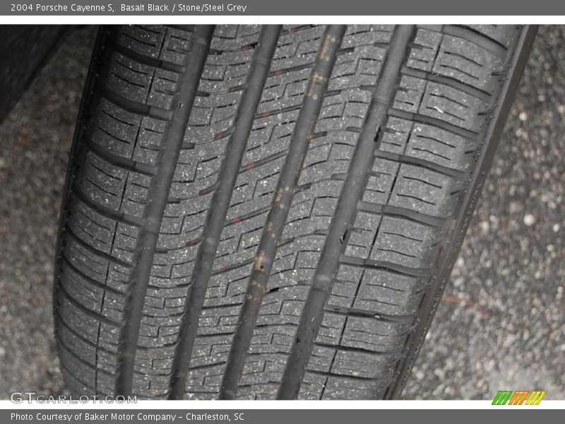 Basalt Black / Stone/Steel Grey 2004 Porsche Cayenne S