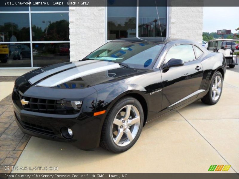 Black / Gray 2011 Chevrolet Camaro LT Coupe