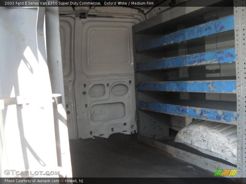 Oxford White / Medium Flint 2003 Ford E Series Van E350 Super Duty Commercial