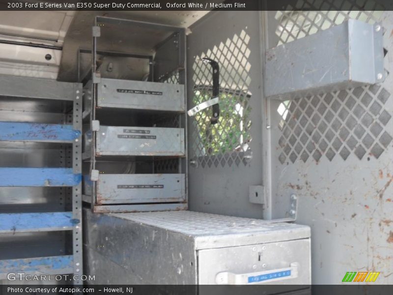 Oxford White / Medium Flint 2003 Ford E Series Van E350 Super Duty Commercial