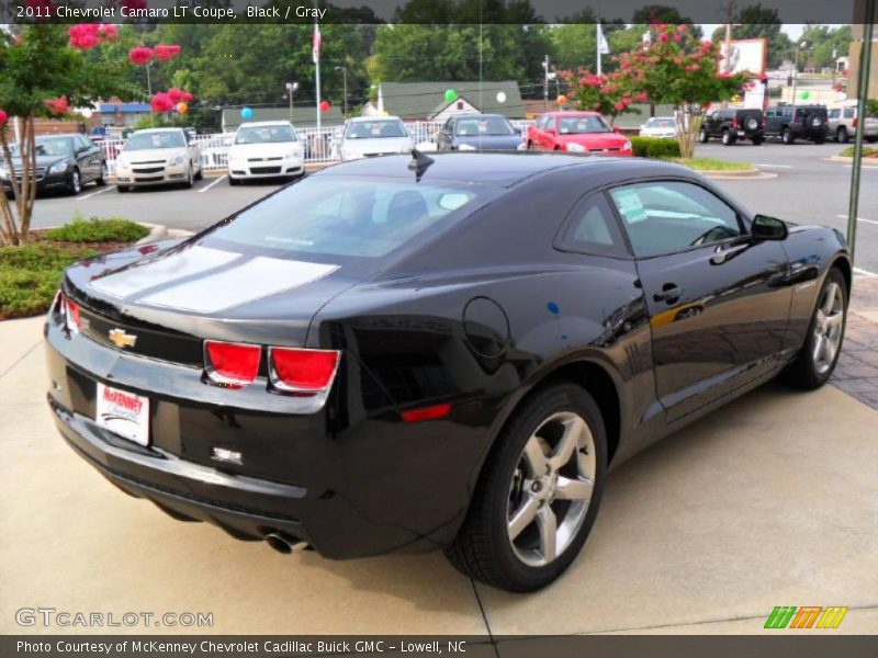 Black / Gray 2011 Chevrolet Camaro LT Coupe