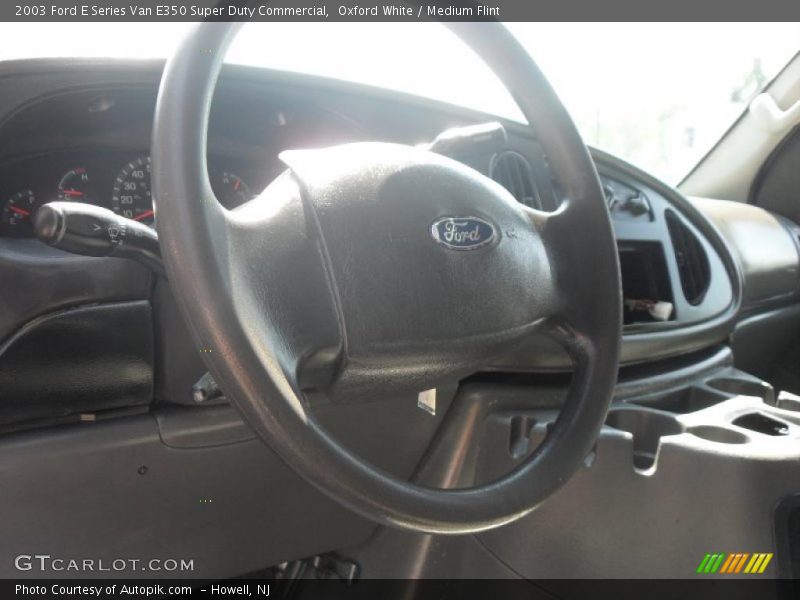Oxford White / Medium Flint 2003 Ford E Series Van E350 Super Duty Commercial