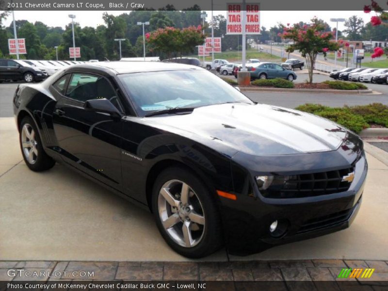 Black / Gray 2011 Chevrolet Camaro LT Coupe