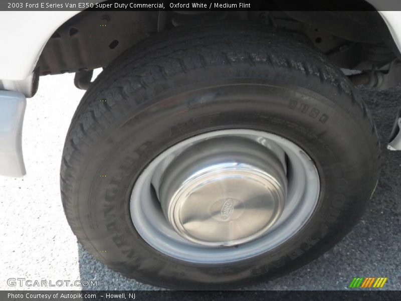 Oxford White / Medium Flint 2003 Ford E Series Van E350 Super Duty Commercial