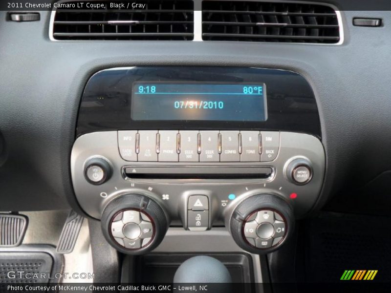 Black / Gray 2011 Chevrolet Camaro LT Coupe