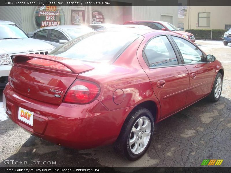 Blaze Red Pearlcoat / Dark Slate Gray 2004 Dodge Neon SXT