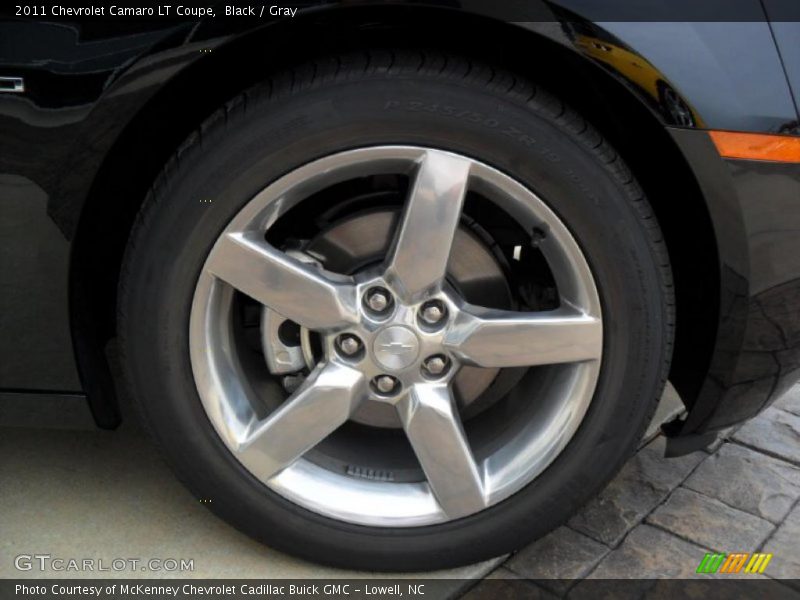 Black / Gray 2011 Chevrolet Camaro LT Coupe