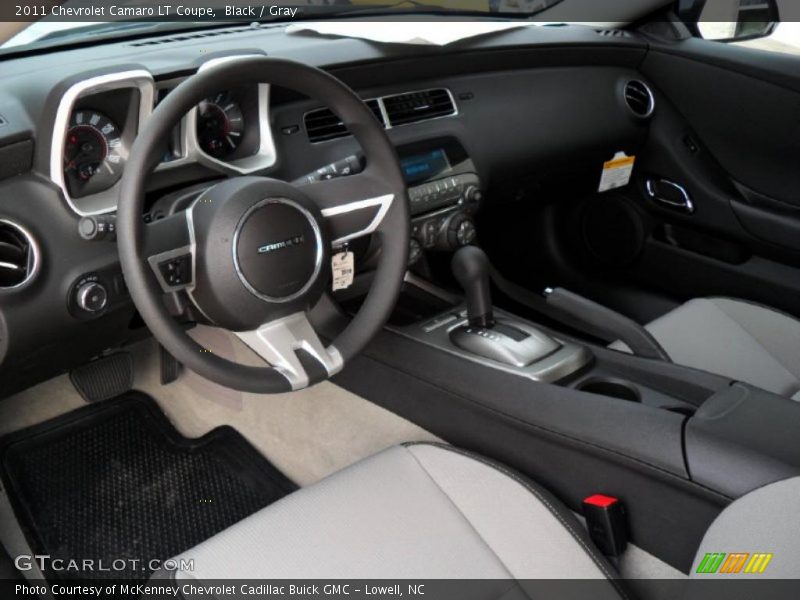 Black / Gray 2011 Chevrolet Camaro LT Coupe