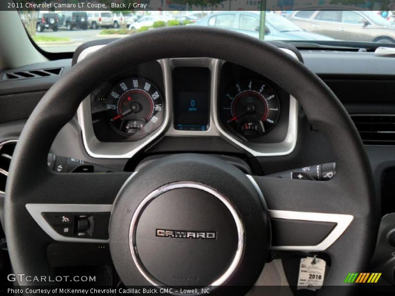 Black / Gray 2011 Chevrolet Camaro LT Coupe