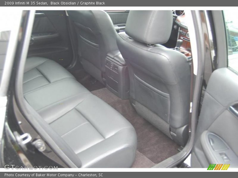 Black Obsidian / Graphite Black 2009 Infiniti M 35 Sedan