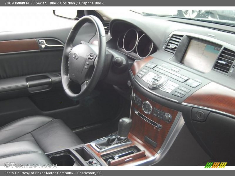 Black Obsidian / Graphite Black 2009 Infiniti M 35 Sedan