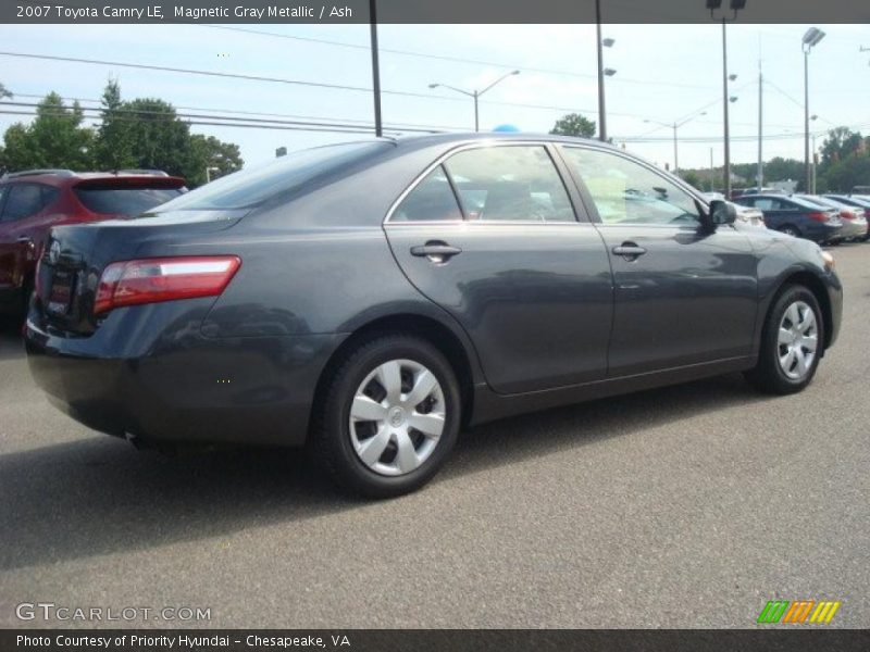 Magnetic Gray Metallic / Ash 2007 Toyota Camry LE
