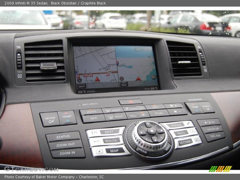 Black Obsidian / Graphite Black 2009 Infiniti M 35 Sedan