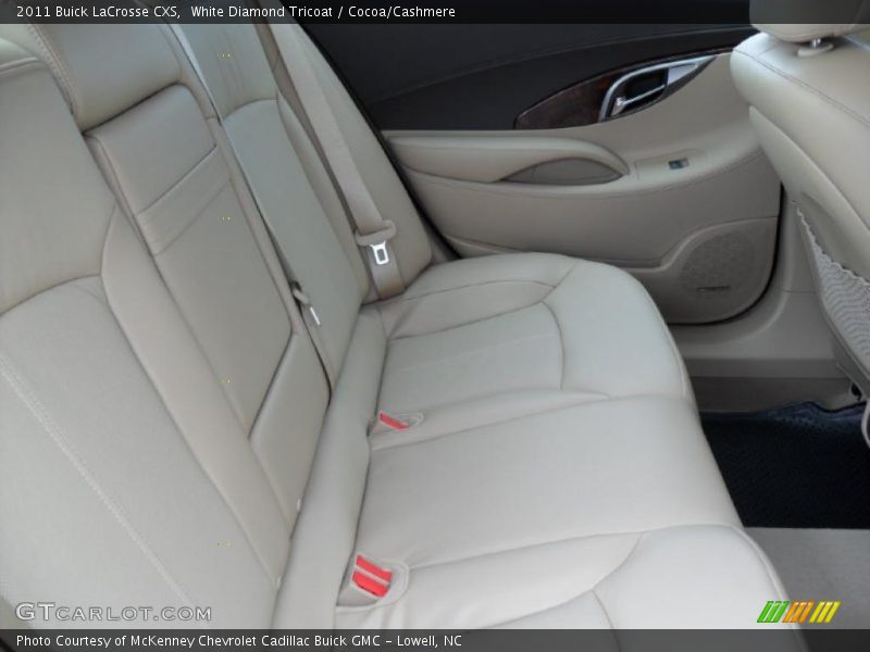 White Diamond Tricoat / Cocoa/Cashmere 2011 Buick LaCrosse CXS