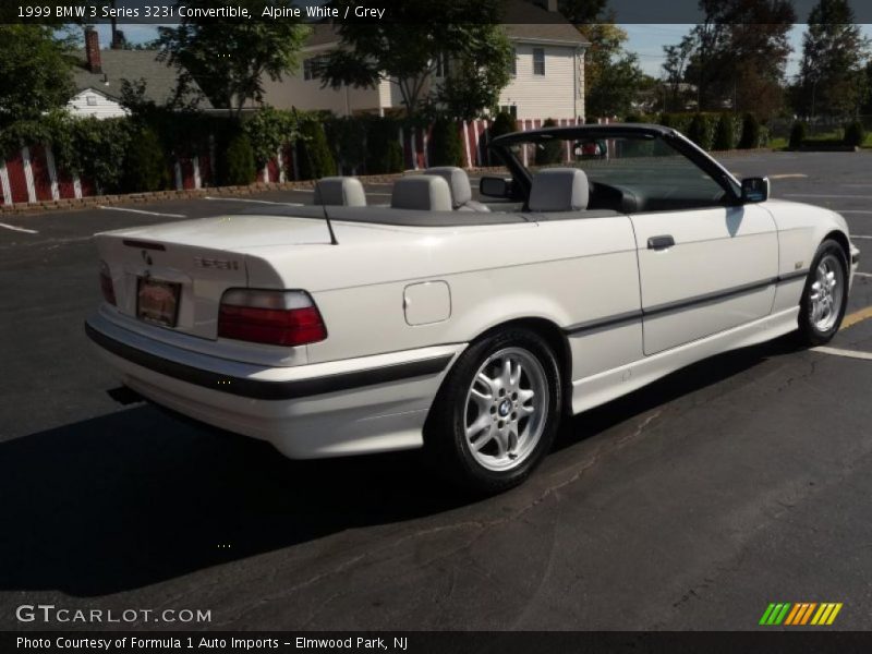 Alpine White / Grey 1999 BMW 3 Series 323i Convertible