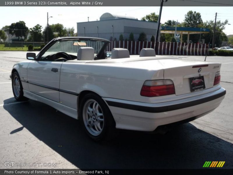 Alpine White / Grey 1999 BMW 3 Series 323i Convertible