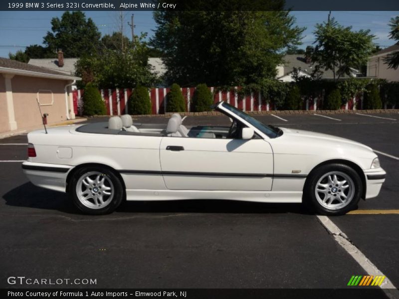 Alpine White / Grey 1999 BMW 3 Series 323i Convertible
