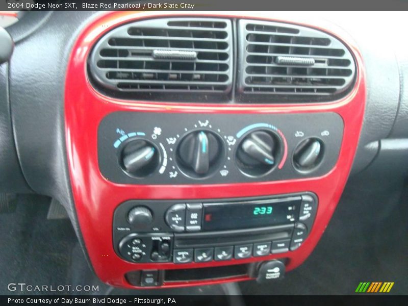Blaze Red Pearlcoat / Dark Slate Gray 2004 Dodge Neon SXT