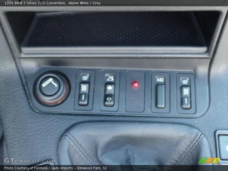 Alpine White / Grey 1999 BMW 3 Series 323i Convertible