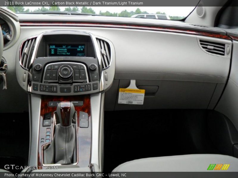 Carbon Black Metallic / Dark Titanium/Light Titanium 2011 Buick LaCrosse CXL