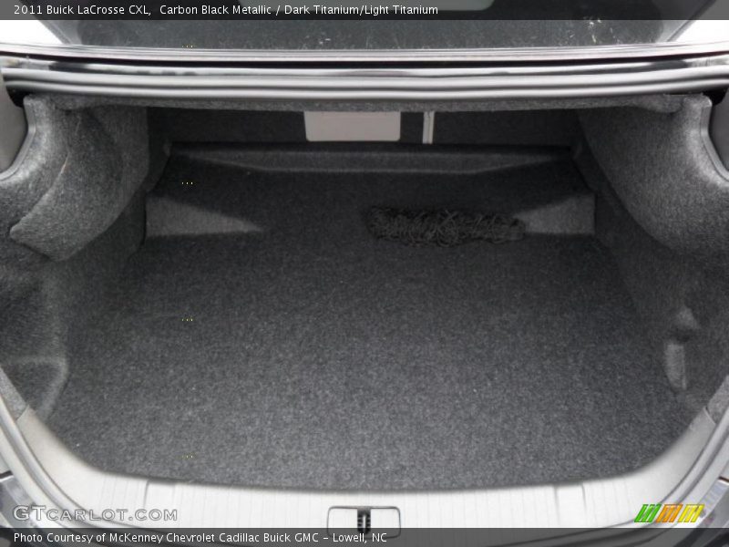 Carbon Black Metallic / Dark Titanium/Light Titanium 2011 Buick LaCrosse CXL