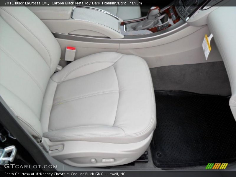 Carbon Black Metallic / Dark Titanium/Light Titanium 2011 Buick LaCrosse CXL