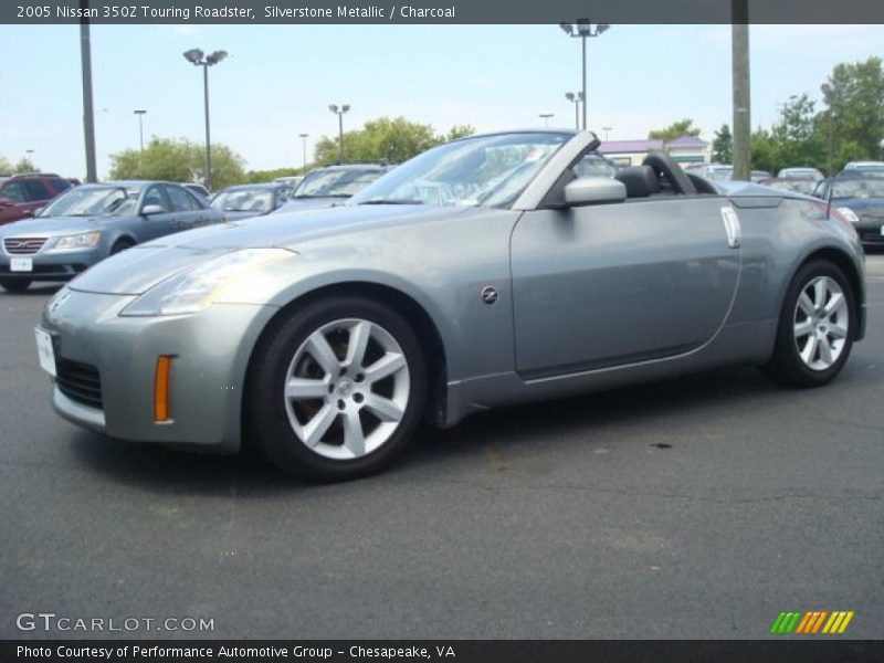 Silverstone Metallic / Charcoal 2005 Nissan 350Z Touring Roadster