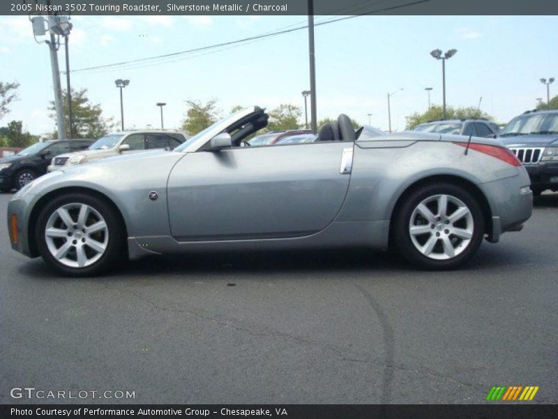 Silverstone Metallic / Charcoal 2005 Nissan 350Z Touring Roadster