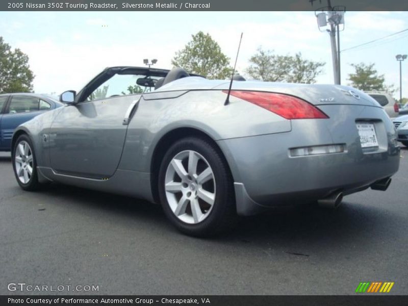 Silverstone Metallic / Charcoal 2005 Nissan 350Z Touring Roadster