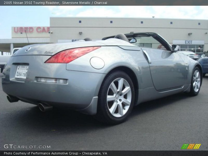 Silverstone Metallic / Charcoal 2005 Nissan 350Z Touring Roadster