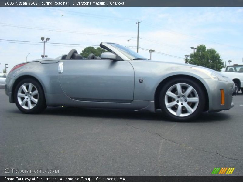Silverstone Metallic / Charcoal 2005 Nissan 350Z Touring Roadster