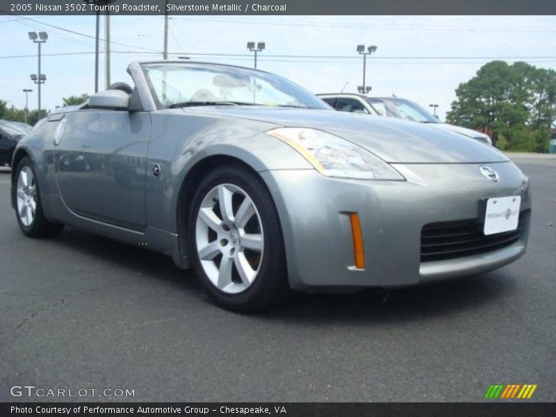 Silverstone Metallic / Charcoal 2005 Nissan 350Z Touring Roadster