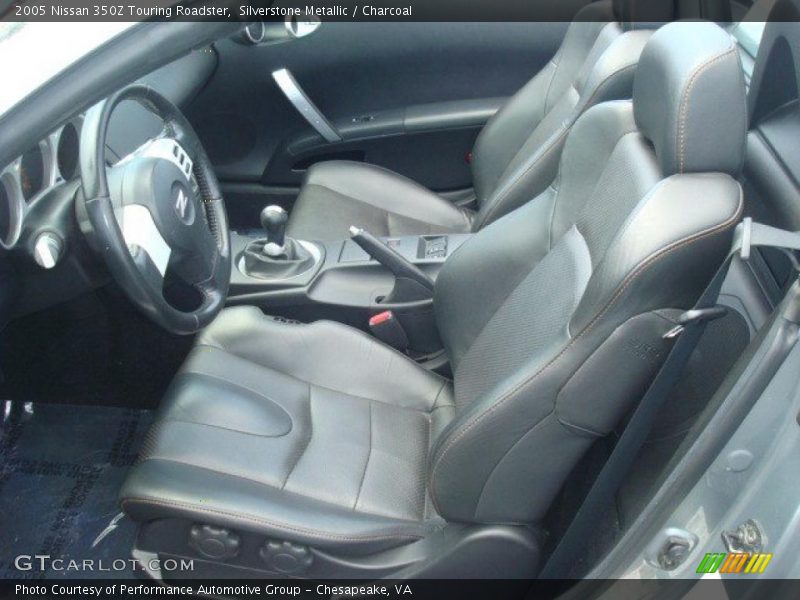 Silverstone Metallic / Charcoal 2005 Nissan 350Z Touring Roadster
