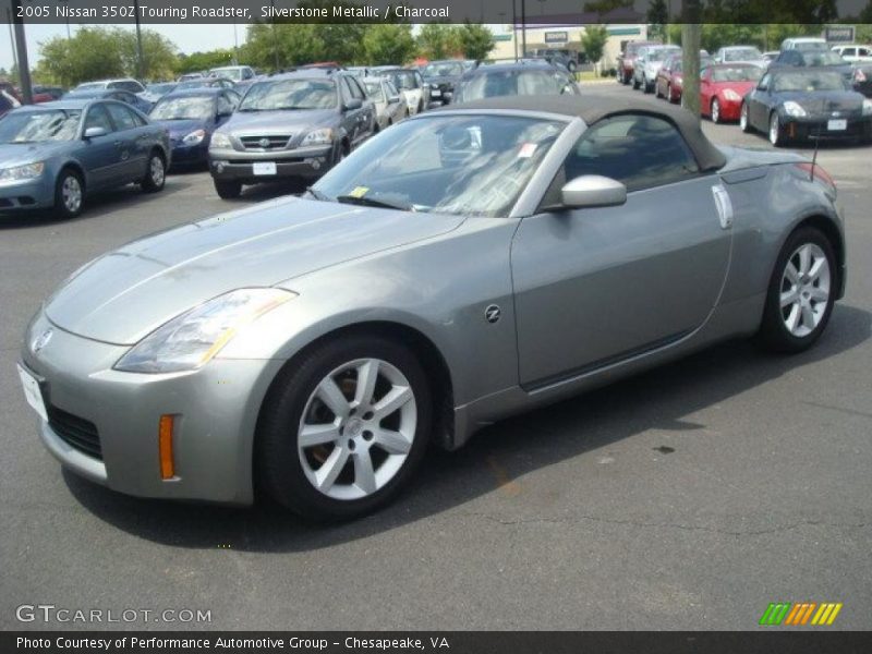 Silverstone Metallic / Charcoal 2005 Nissan 350Z Touring Roadster