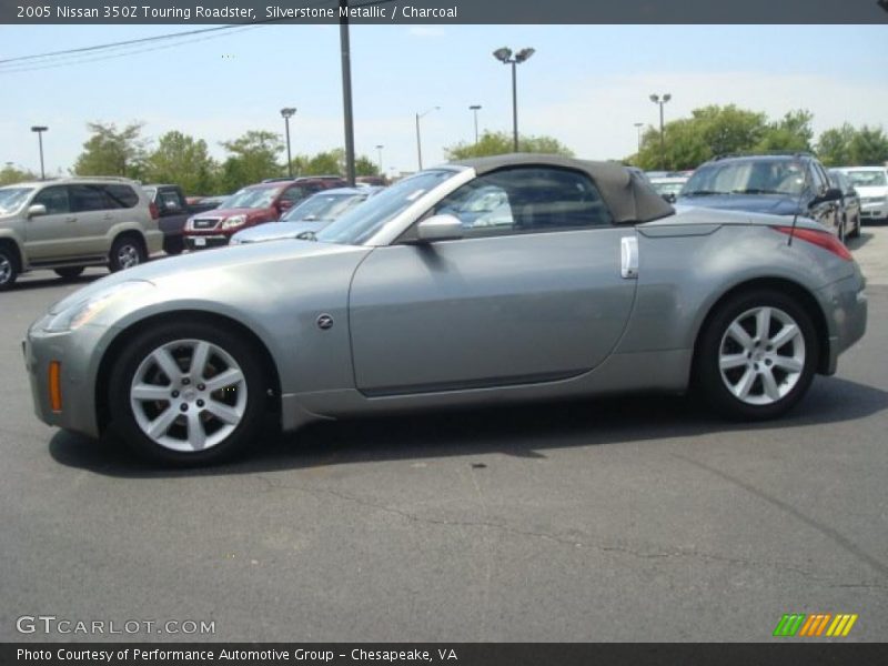 Silverstone Metallic / Charcoal 2005 Nissan 350Z Touring Roadster