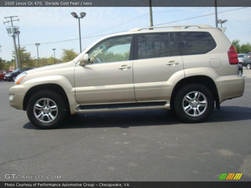 Dorado Gold Pearl / Ivory 2005 Lexus GX 470