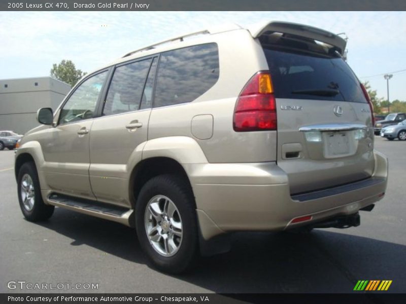 Dorado Gold Pearl / Ivory 2005 Lexus GX 470
