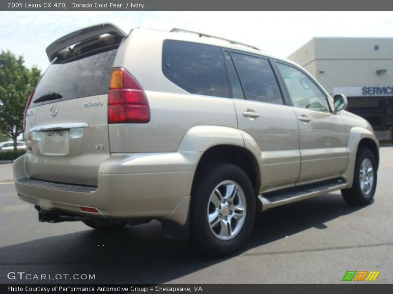 Dorado Gold Pearl / Ivory 2005 Lexus GX 470