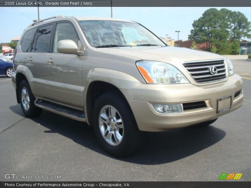 Dorado Gold Pearl / Ivory 2005 Lexus GX 470