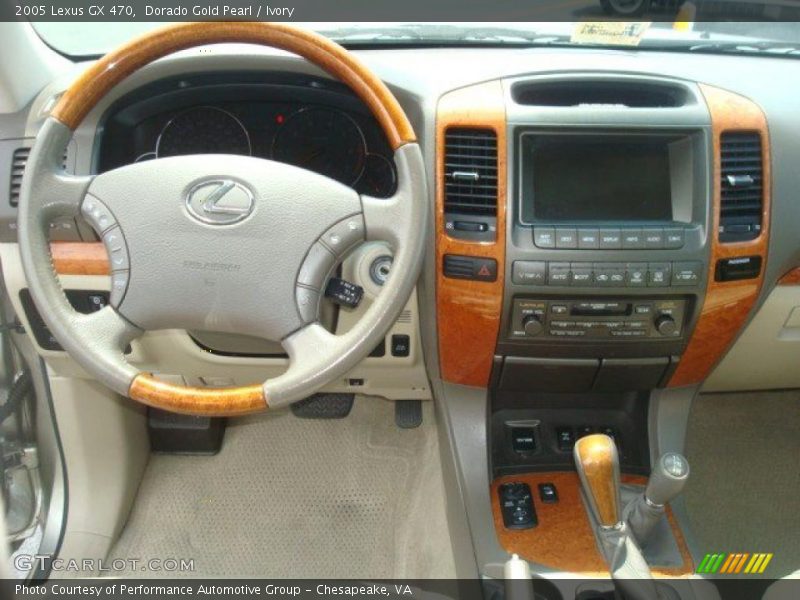 Dorado Gold Pearl / Ivory 2005 Lexus GX 470