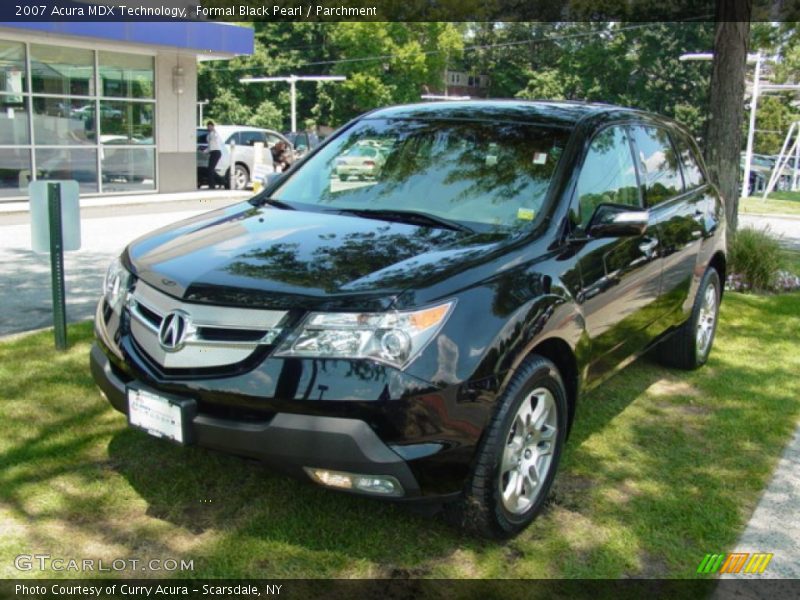 Formal Black Pearl / Parchment 2007 Acura MDX Technology