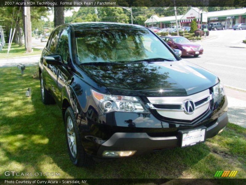 Formal Black Pearl / Parchment 2007 Acura MDX Technology