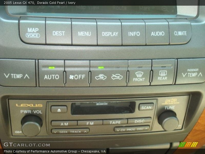 Dorado Gold Pearl / Ivory 2005 Lexus GX 470