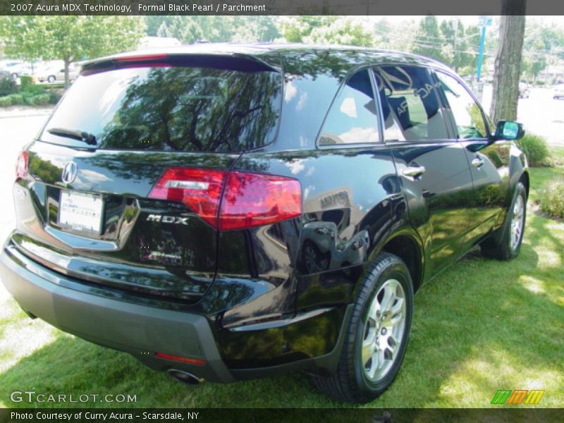 Formal Black Pearl / Parchment 2007 Acura MDX Technology