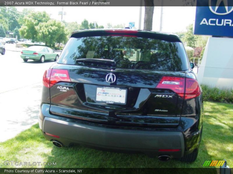 Formal Black Pearl / Parchment 2007 Acura MDX Technology