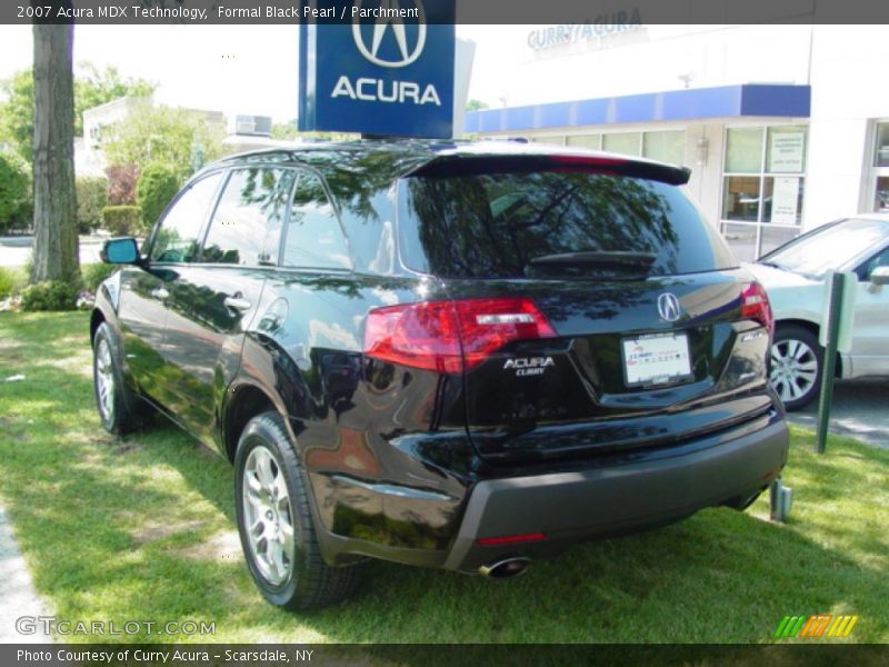 Formal Black Pearl / Parchment 2007 Acura MDX Technology